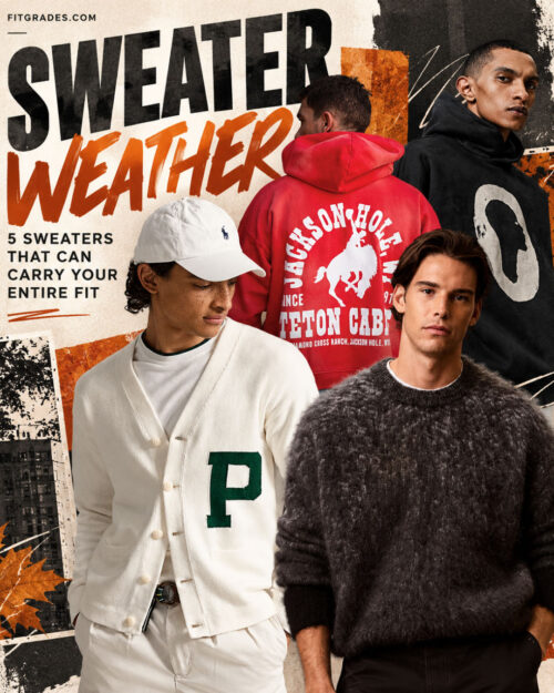 Best Sweaters for Men for Peak Sweater Weather